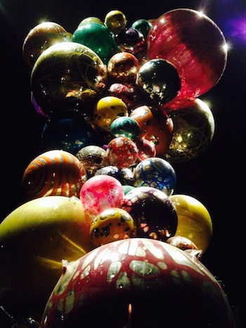 Desert Botanical Gardens Luminarias Chihuly Exhibit AZ by Sophia Ewing